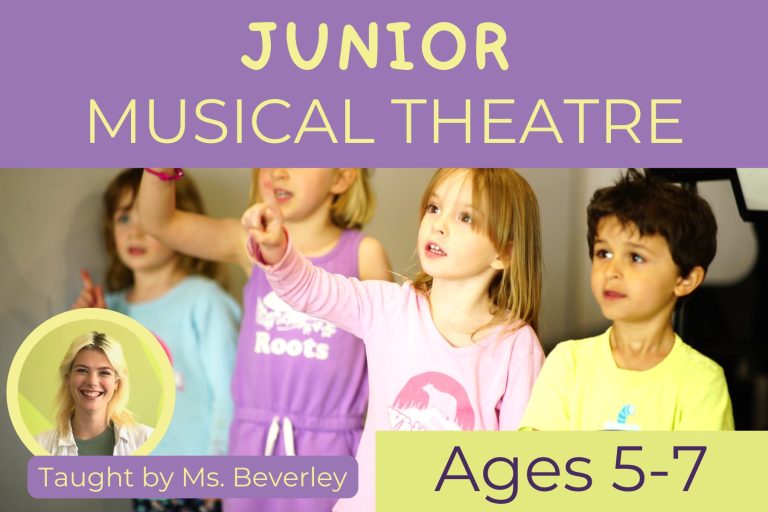 Junior Musical Theatre Thurs 4 45PM 2022 2023 Registration Orrett 