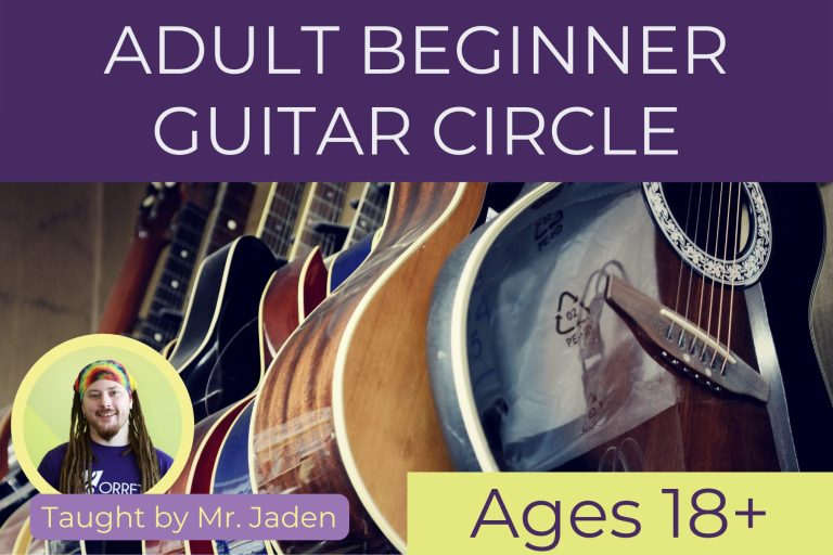Adult Beginner Guitar Circle Thurs 8 00PM 2022 2023 Registration 