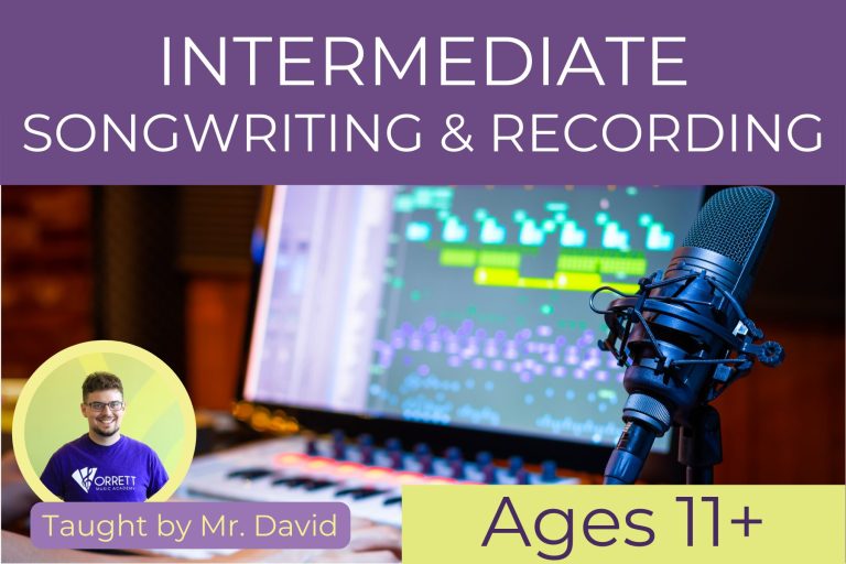 Intermediate Songwriting And Recording Mon 8 15PM 2022 2023 