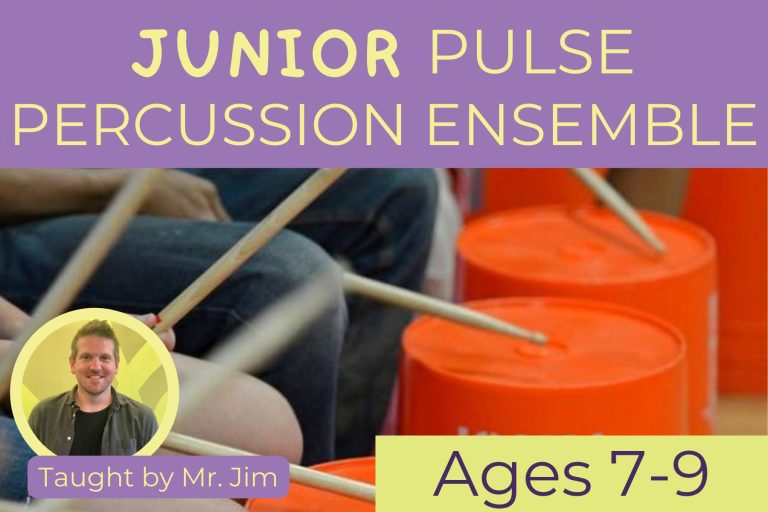 Junior PULSE Percussion Ensemble Tues 6 30PM 2022 2023 Registration 